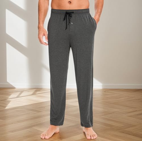Men's Bamboo Viscose Pajama Pants with Pockets - Product Details